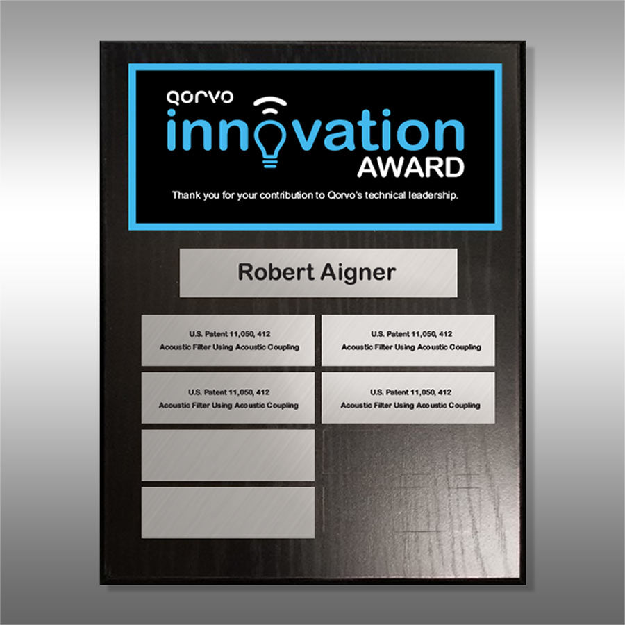 IN - Innovation Award Plaques